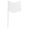 White Flag for racing celebration caution - 12 Pics Per Order